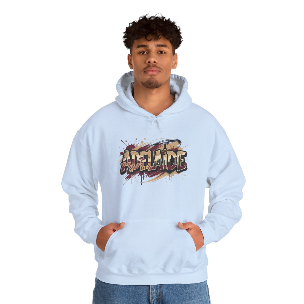 Adelaide Graffiti Hoodie — Urban Street Art Pullover