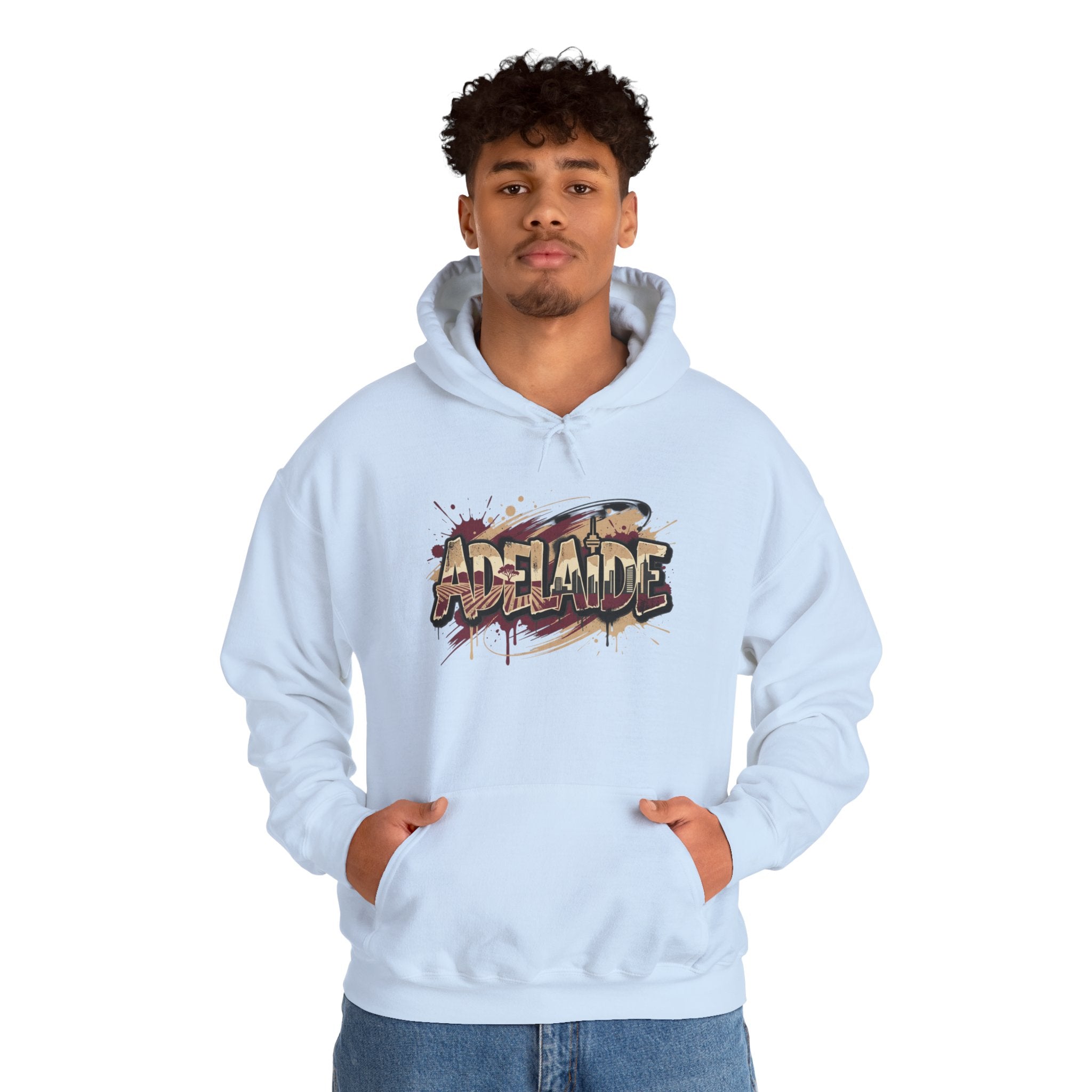 Adelaide Graffiti Hoodie — Urban Street Art Pullover