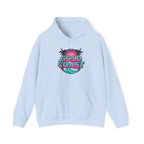 Gold Coast Hoodie — Retro Palm Beach Surf Logo Sweatshirt