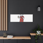 Coffee. Scrubs. Chaos. Repeat. Canvas | Nurse Aesthetic, RN Nurse Wall Art