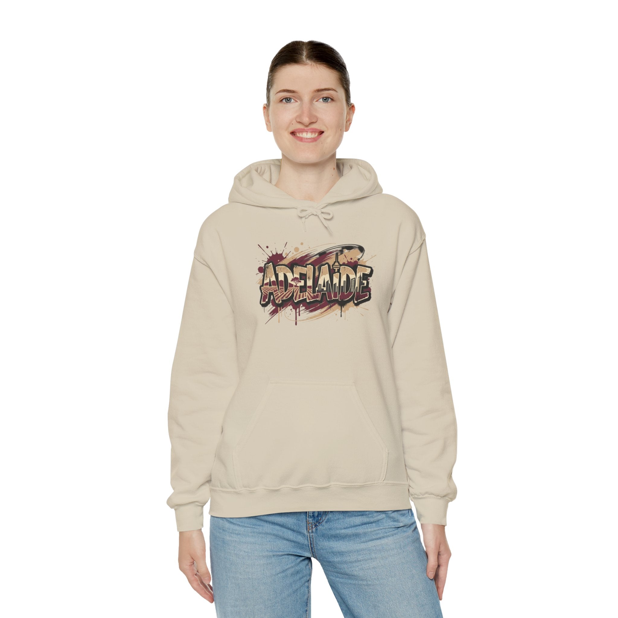 Adelaide Graffiti Hoodie — Urban Street Art Pullover