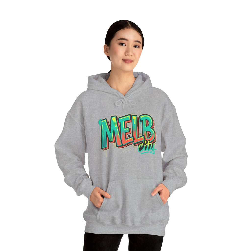 Melb City Graphic Hoodie – Retro Streetwear Pullover
