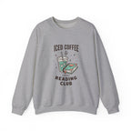 Iced Coffee & Reading Club Sweatshirt | Book Girl Summer, BookTok Aesthetic