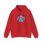 Gold Coast Hoodie — Retro Palm Beach Surf Logo Sweatshirt