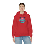 Gold Coast Hoodie — Retro Palm Beach Surf Logo Sweatshirt