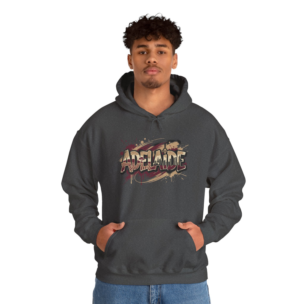 Adelaide Graffiti Hoodie — Urban Street Art Pullover