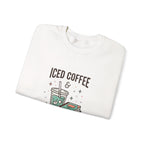 Iced Coffee & Reading Club Sweatshirt | Book Girl Summer, BookTok Aesthetic
