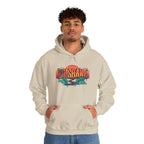 Brisbane Retro Sunset Hoodie – Tropical Palm Beach Graphic