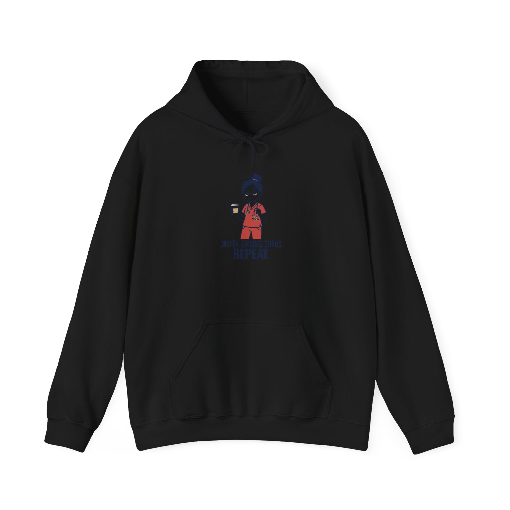 Coffee. Scrubs. Charge. Repeat. Hoodie | Nurse Hoodie, RN Apparel