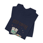 Iced Coffee & Reading Club Tee | Book Girl Summer, Literary Aesthetic