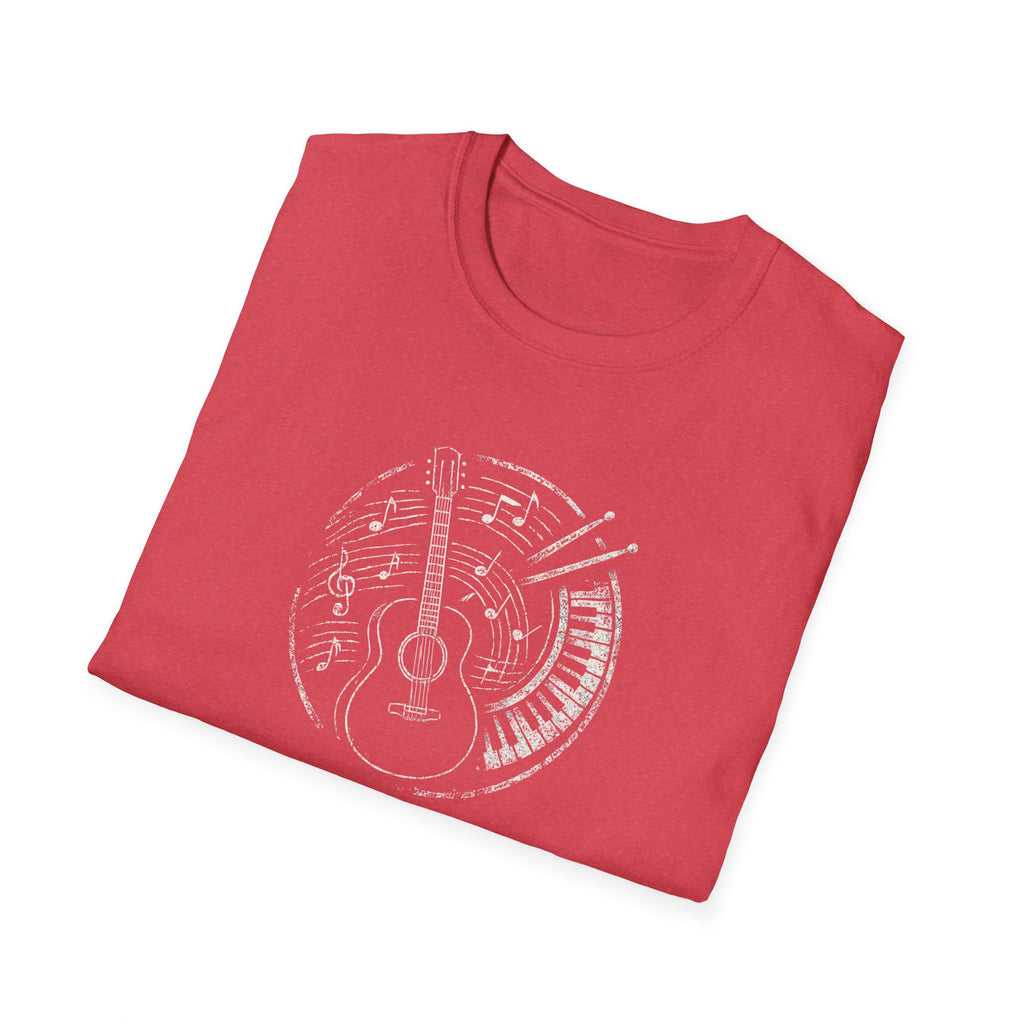 Musical Guitar Emblem T-Shirt