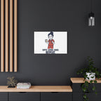 Coffee. Scrubs. Chaos. Repeat. Canvas | Nurse Aesthetic, RN Nurse Wall Art