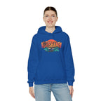 Brisbane Retro Sunset Hoodie – Tropical Palm Beach Graphic