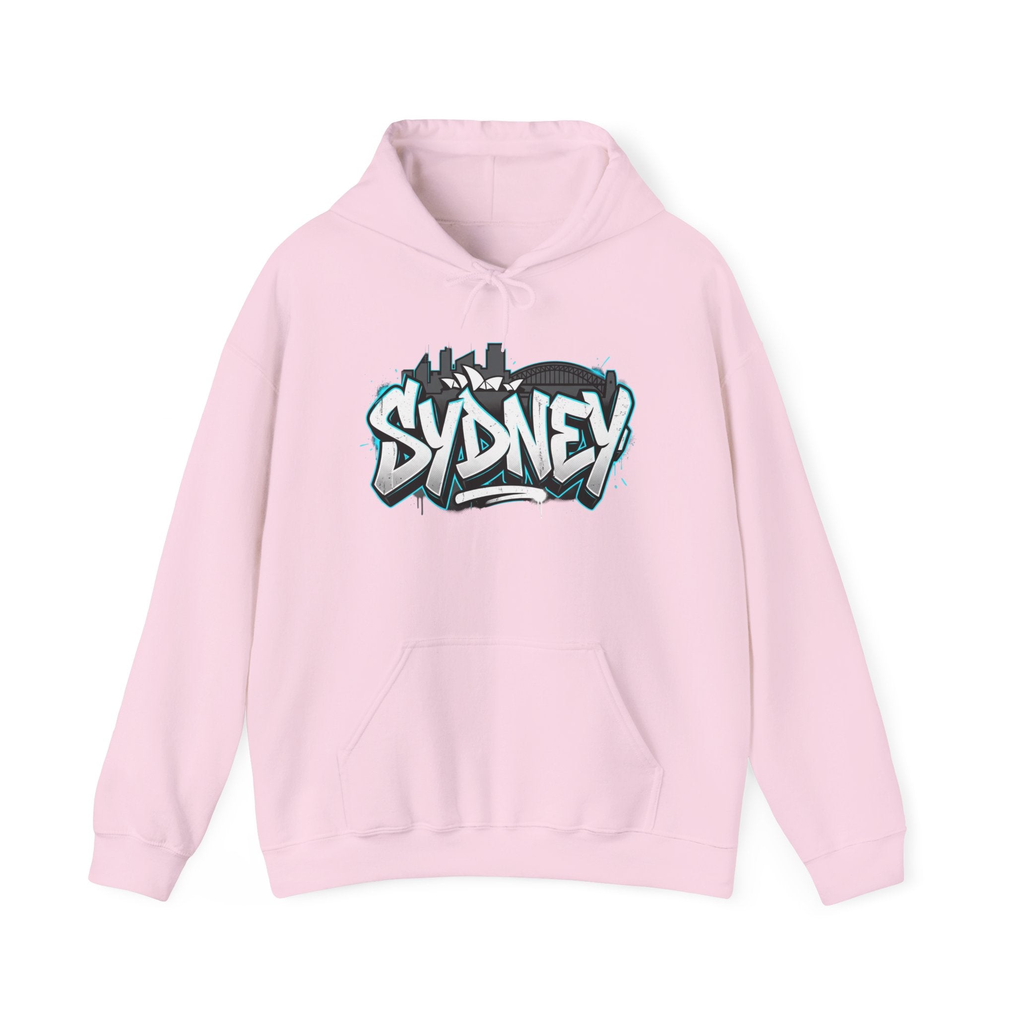 Sydney Graffiti Hoodie — Urban Streetwear Hooded Sweatshirt