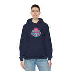Gold Coast Hoodie — Retro Palm Beach Surf Logo Sweatshirt