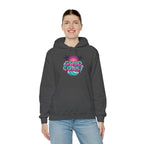 Gold Coast Hoodie — Retro Palm Beach Surf Logo Sweatshirt