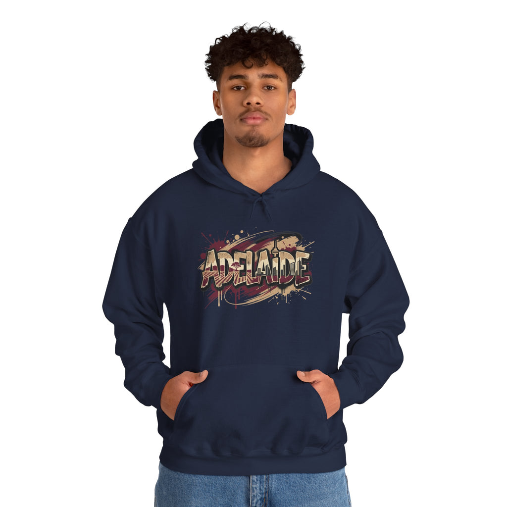 Adelaide Graffiti Hoodie — Urban Street Art Pullover