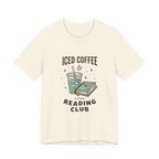 Iced Coffee & Reading Club Tee | Book Girl Summer, Literary Aesthetic