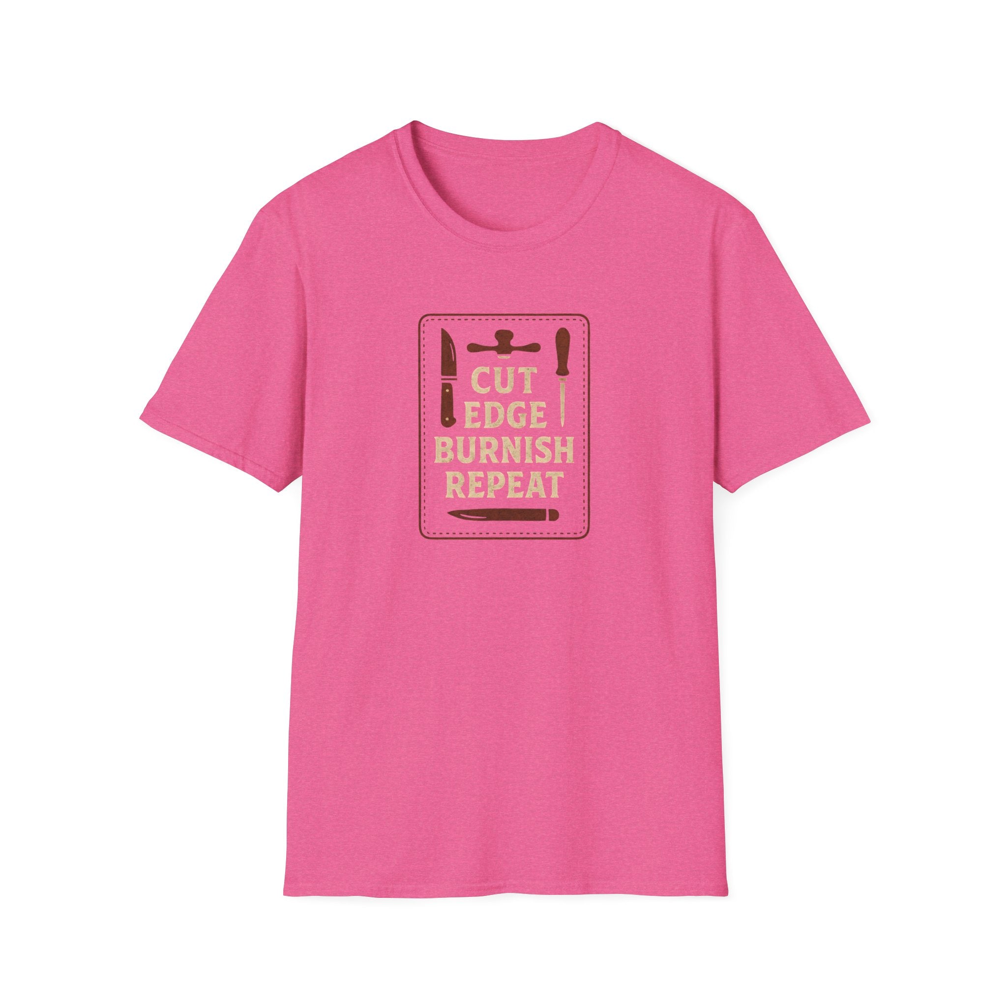 Cut Edge Burnish Repeat T-Shirt