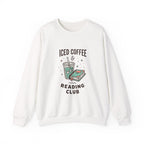 Iced Coffee & Reading Club Sweatshirt | Book Girl Summer, BookTok Aesthetic
