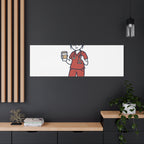 Coffee. Scrubs. Chaos. Repeat. Canvas | Nurse Aesthetic, RN Nurse Wall Art