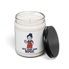 Coffee. Scrubs. Chaos. Repeat. Candle | Nurse Aesthetic, RN Stethoscope Soy Candle