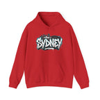 Sydney Graffiti Hoodie — Urban Streetwear Hooded Sweatshirt