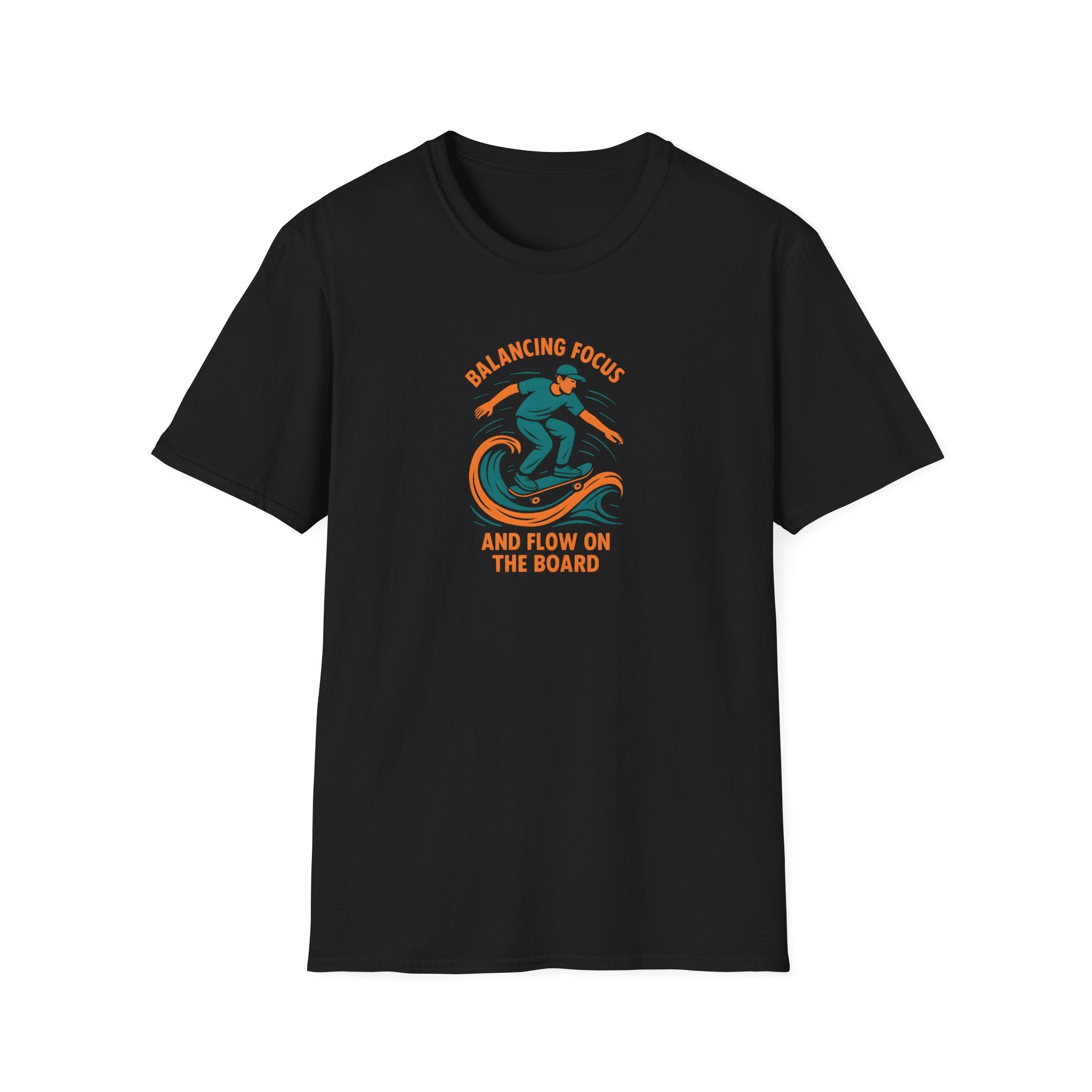Balancing Focus On Board T-Shirt