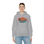 Brisbane Retro Sunset Hoodie – Tropical Palm Beach Graphic