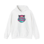 Gold Coast Hoodie — Retro Palm Beach Surf Logo Sweatshirt