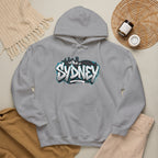 Sydney Graffiti Hoodie — Urban Streetwear Hooded Sweatshirt