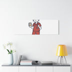 Coffee. Scrubs. Chaos. Repeat. Canvas | Nurse Aesthetic, RN Nurse Wall Art