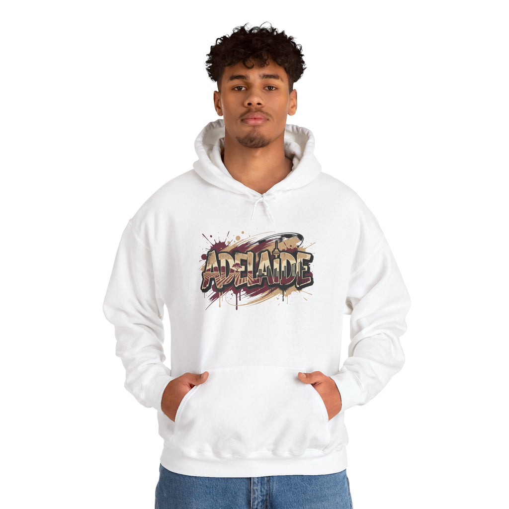 Adelaide Graffiti Hoodie — Urban Street Art Pullover
