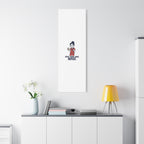 Coffee. Scrubs. Chaos. Repeat. Canvas | Nurse Aesthetic, RN Nurse Wall Art