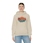 Brisbane Retro Sunset Hoodie – Tropical Palm Beach Graphic