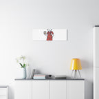 Coffee. Scrubs. Chaos. Repeat. Canvas | Nurse Aesthetic, RN Nurse Wall Art