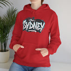 Sydney Graffiti Hoodie — Urban Streetwear Hooded Sweatshirt