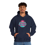 Gold Coast Hoodie — Retro Palm Beach Surf Logo Sweatshirt
