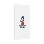 Coffee. Scrubs. Chaos. Repeat. Canvas | Nurse Aesthetic, RN Nurse Wall Art