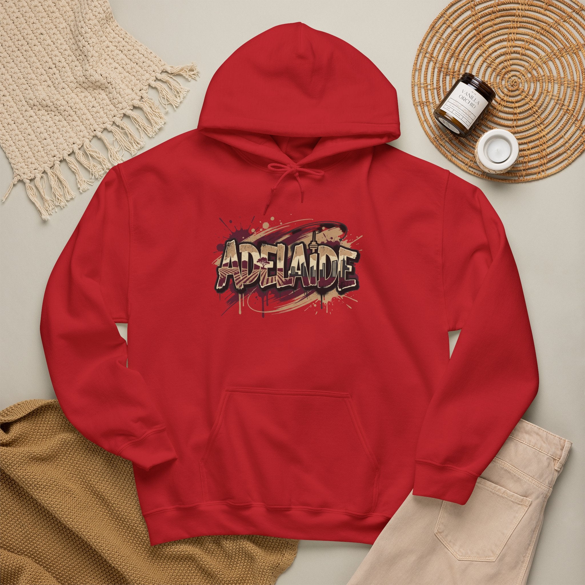 Adelaide Graffiti Hoodie — Urban Street Art Pullover