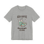 Iced Coffee & Reading Club Tee | Book Girl Summer, Literary Aesthetic