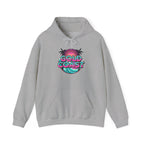 Gold Coast Hoodie — Retro Palm Beach Surf Logo Sweatshirt
