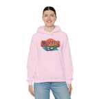 Brisbane Retro Sunset Hoodie – Tropical Palm Beach Graphic