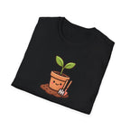 Smiling Plant in Pot T-Shirt