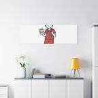 Coffee. Scrubs. Chaos. Repeat. Canvas | Nurse Aesthetic, RN Nurse Wall Art