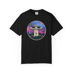 Alien Abduction T-Shirt — UFO Beam Graphic Tee for Sci‑Fi Fans