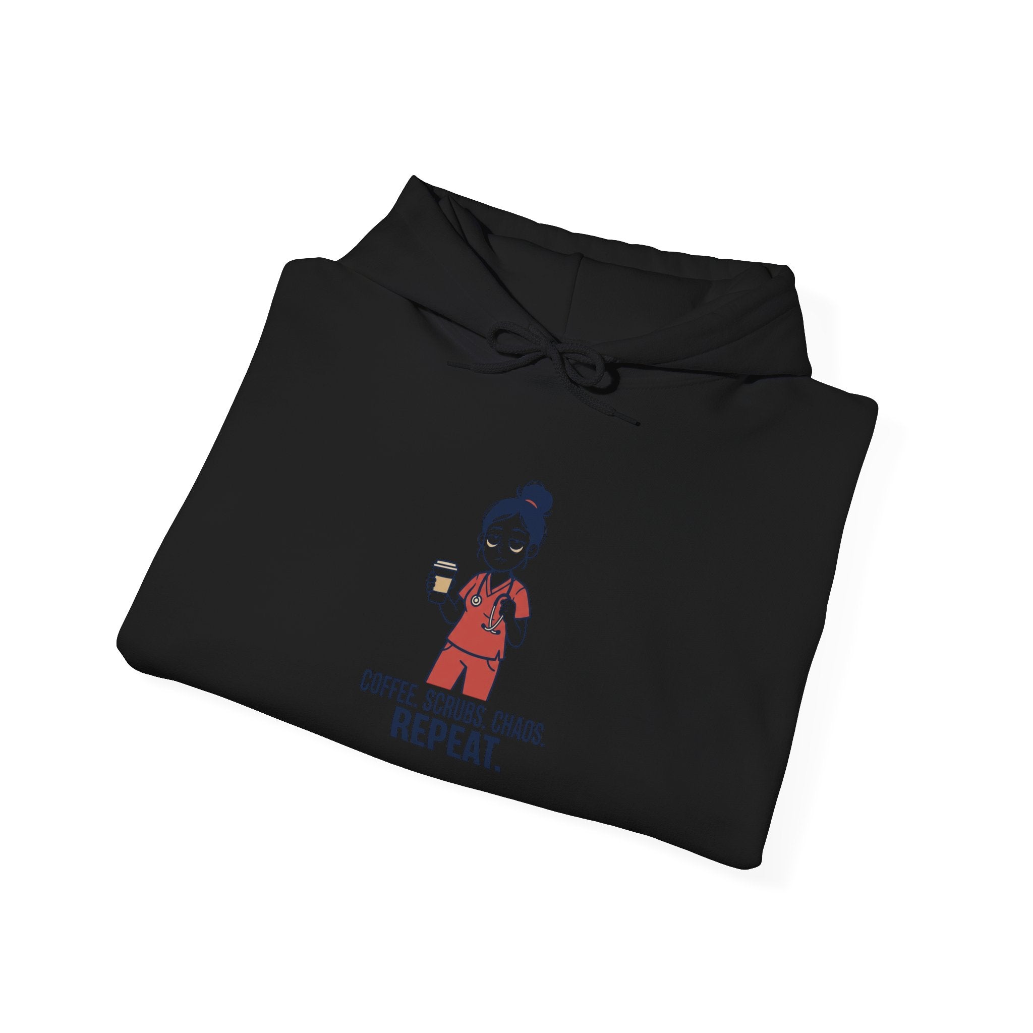 Coffee. Scrubs. Charge. Repeat. Hoodie | Nurse Hoodie, RN Apparel