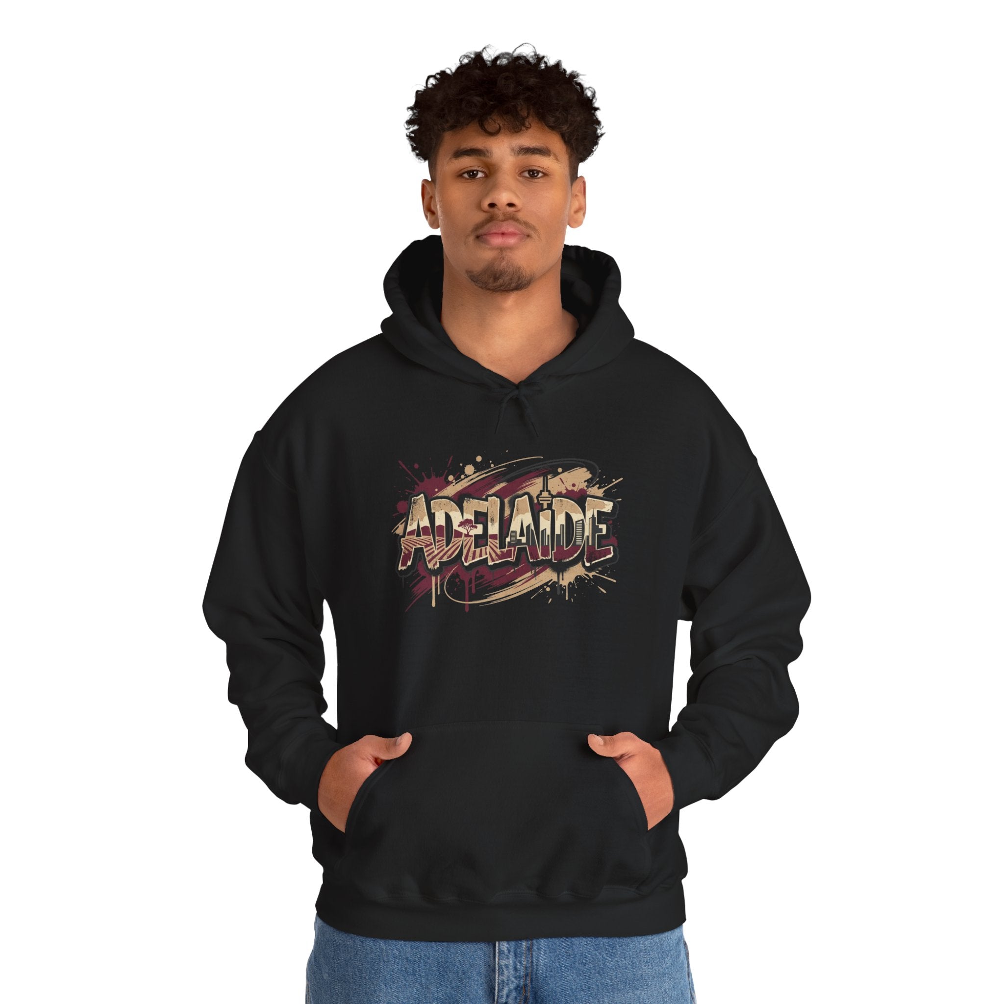 Adelaide Graffiti Hoodie — Urban Street Art Pullover