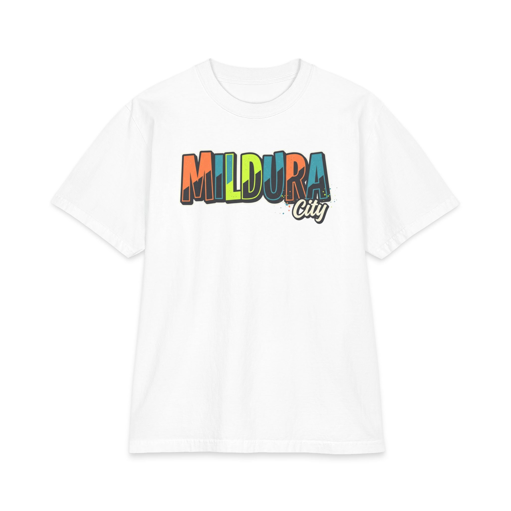 Mildura City Retro Rainbow T‑Shirt