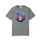 Alien Abduction T-Shirt — UFO Beam Graphic Tee for Sci‑Fi Fans